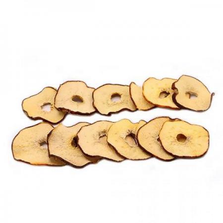 Distributing dried apple slices in bulk